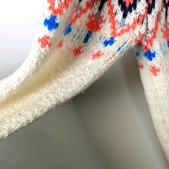 Aerie Fair Isle Nordic Knit Tunic pattern Sweater - Picture 6 of 13